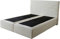 DELIFE Boxspringgestell Dream-Well Plüsch-Cord Beige 160x200 cm