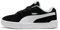 PUMA Unisex Park Lifestyle Easy SD Sneaker, Black White, 37.5 EU
