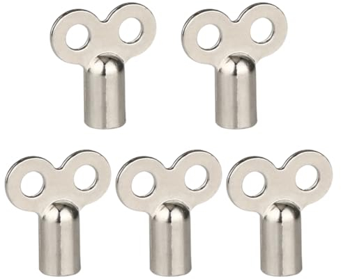 UENXRXE 5 Stück Heizkörper Entlüftungsschlüssel, 9*5*5Mm Entlüfterschlüssel Zum Entlüften,Heizungsentlüftungsschlüssel Passend Für Heizungen, Heizung Entlüftungsschlüssel Für Heizkosten Sparen/Senken