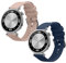 kwmobile Pulsera compatible con Huawei Watch GT4 41mm correa - 2x Correas de silicona flexible - Tamaño ajustable