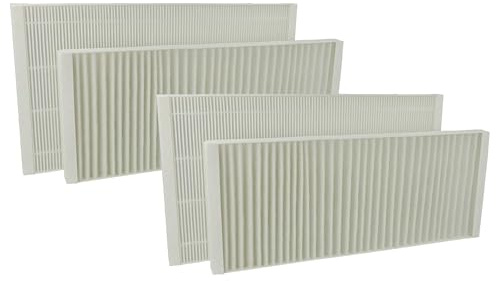 vhbw Filterset Ersatz für Viessmann 7502467 | ZK02577 für Lüftungsgerät - Luftfilter G4 / F7 (4 Stück), Weiß
