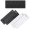 SOGHO 4 Stück Tastaturaufkleber Deutsch, Schwarz/Weiß, Arabisch, Hochwertiges PVC-Material, Einfach zu verwenden, Schützt die Tastatur, Ideal für Sprachkommunikation und Bildung