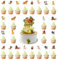 Rey León Decoracion Pastel, 25 Piezas Decoración Para Tartas, Decoración Para Tartas De Cumpleaños Para Niños, Rey León Decoración Para Cupcakes, Para Fiestas Temáticas Para Niñas y Niños