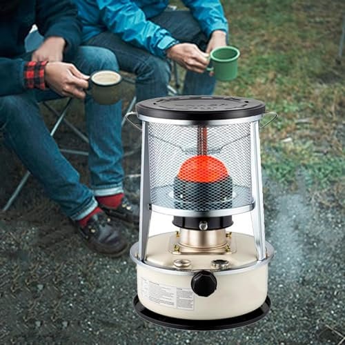 Fotogenvärmare spis för camping, bärbar petroleumspis, fotogen spisbrännare för inomhusutrymme/6L