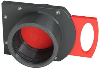 GENERIC DN 75mm Luft-Absperrschieber mit Muffe| Blastgate | PETG | Werkstattabsaugung | Absauganlage | Luftregulierung | Späneabsaugung | Abluft - Sperrschieber | Staubsammler | (DN75 mit Muffe)