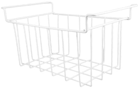 Ciieeo Cesta para Congelador De Alambre Multifunional Organizador para Frigorífico Diseño para Almacenamiento Y Acceso Rápido Cesta De Almacenamiento Respirante Y Prueba De Humedad