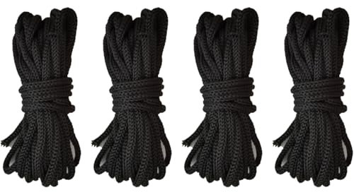 Yeory Trampolin Zubehör, 4PCS 15FT Trampolin Netzschnuren, Ersatz Tie Downs Seil, Tie Downs