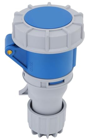 Yctze Shore Power Socket 16A IP67 Regenfester Hochtemperaturfind Marine Shore Power Socket für Wohnmobilyacht