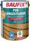 BAUFIX Lasure PU Longue durée chêne clair, satinée mate, 5 litres, Lasure pour bois, Pour intérieur et extérieur, particulièrement robuste, pour toutes les essences de bois, résistante aux intempéries