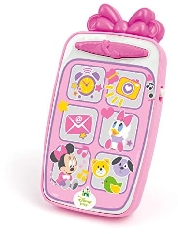 Clementoni 14950 Mickey & Friends Spielzeug Telefon Baby, Mehrfarbig