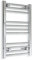 companyblue 400mm Wide Chrome Heated Towel Rail Radiator Flat Ladder for Stylish Bathroom (400 x 600 mm)