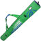 BRUBAKER Skitasche Carver Champion Grün Blau - Gepolsterter Skisack für 1 Paar Ski und Stöcke - Reißfester Ski Bag 170 x 34 x 34 cm