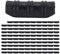 Sunshade Net Fixing Clamp Clip, Fixing Clamp Connector Greenhouse Frame Pipe Tube Film Clip Clamp, 100pcs Greenhouse Frame for Greenhouses(22 black)