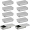 Gativs 10 Stück Metall Box Metall Container Mini Organizer Aufbewahrungsbox Leere Dose Aufbewahrungsdosen Blechdose Multifunktions Metalldose für Süßigkeiten Kunsthandwerk
