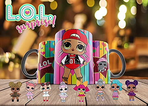 LOL Prinzessinnen-Tasse, Kappe, Rosa