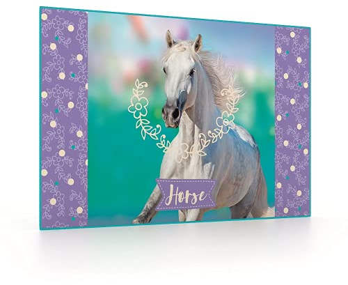 Pferd - Horse - Schreibunterlage Schreibtischunterlage Tischauflage - 3-79821