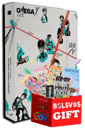 OMEGA X - Nakseo (Story Written in Music) [Music ver.] (1st Full Album) Album+BolsVos K-POP eBook (21p), BolsVos Sticker for Toploader, Photocards