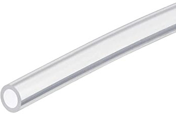 QUARKZMAN 3mm x 4mm 2m Silicone Tubo, Tubo flessibile in silicone, Tubo Silicone Flessibile Trasparente Alta Temperatura Resistente per Industriale e Elettronica Attrezzatura e Acqua Tubi