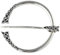 1 Pièce Broches Pins de Viking Vintage, Boucle Broche Penannulaire, Épingles de Cape Penannulaires Médiévales, Broche Viking pour Accessoire de Costume de Hommes Femmes
