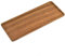 Bhina 1 Stück Dekotablett Akazie Holztablett Serviertablett Klein Holz Rechteckig Tablett Hölzerne Holztablett Deko Länglich Holz Tablett für Dessert Kosmetik Schmuck Kerzen, 30x12x1,1 cm