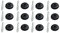 TATAUU Lot de 24 essieux à roulettes, Petites Roues compatibles avec Les têtes motorisées d'aspirateur Dyson DC35 DC44 DC45 DC59 DC62 V6 SV03 SV05 SV06