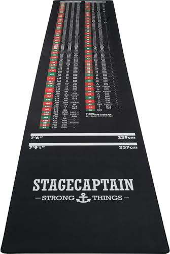 Alfombrilla Protectora para Suelo Stagecaptain DM-3D300 Dart, Longitud: 3 m