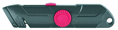 ECOBRA - 770550 Sicherheits-Profi-Cutter in schwarz/rot