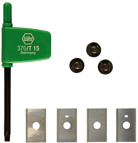 FESTOOL Ersatzwendeplatten zu Nutfräser 50 x 5,4 x 1,1 mm, Inhalt 4 Stück,491389