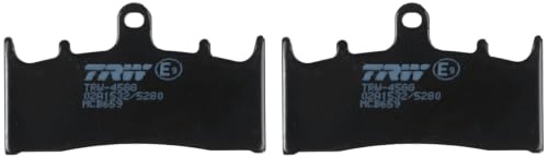 TRW MCB659 Brake Pad Set Disc Brake Organic Allround Compatible for Kawasaki Motorcycles ZX-9R 1994-2004 Front Axle and Other Vehicles