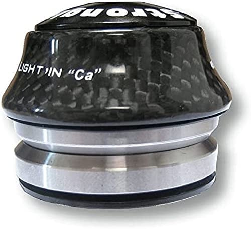 STRONGLIGHT Ahead-Steuersatz Light in Carbon 1 1/8 - 1 1/4 tapered