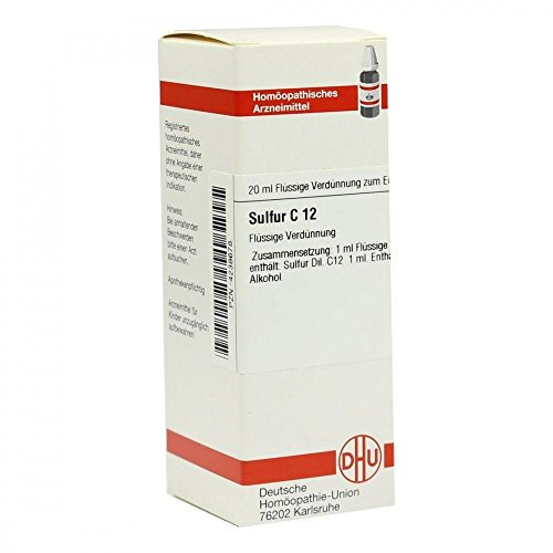 DHU Sulfur C12 Dilution, 20 ml Lösung