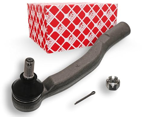 febi bilstein 43236 Spurstangenendstück mit Kronenmutter und Splint, 1 Stück