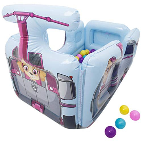 Paw Patrol Skye Aufblasbare Fahrzeug Ball Pit mit 15 Bällen