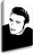 Julia-Art - Bilder James Dean Leinwandbild Schauspieler-Legende Kunstdruck Wandbild XXL Kailrahmenbild Fertigbild 120 x 80 cm sw28-6