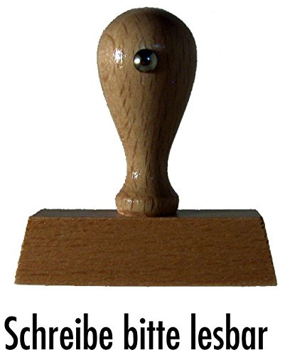 Sprüche-Stempel/Holzstempel schreibe bitte lesbar vom Kaufhaus2010