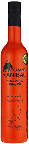 Camino De Anibal – Extra Virgin Olive Oil – 100% Hojiblanca – Kaltgepresst – Erste Güteklasse – Spanien – 500ml Glasflasche – Säuregehalt 0,1% – Premium Olivenöl