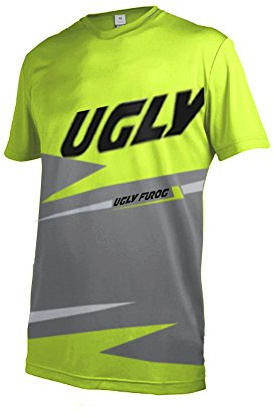 UGLY FROG Sport Kurzarm Sommer Stil Cycling Jersey Herren Motocross/MTB/Mountain Bike Wear Downhill Rundhals Shirt