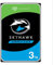 Seagate SkyHawk, 3 TB, Hard Disk Interno per Applicazioni di Sorveglianza, Unità SATA 6 GBit/s, 3.5, Cache 64 MB per Sistemi con Videocamere DVR e NVR, 3 Anni di Servizi Rescue (ST3000VX009)