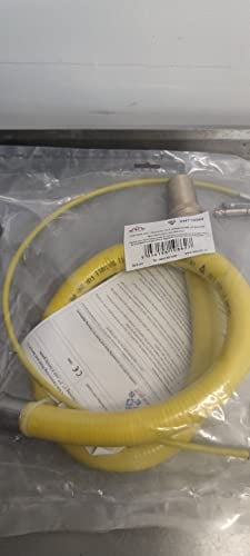 3/4 CATERHOSE COMMERCIAL YELLOW GAS CATERING PIPE HOSE 1M LONG 1000mm