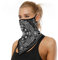 TOPEREUR Gesichtsmaske Bandana Mundschutz Kopftuch Halstuch Winddichte Maske für Damen und Herren, Face Shield Ski Joggen Fahrrad Motorrad Schlauchschal Atmungsaktiv Schnelltrocknend