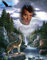5d peinture diamant Loup grande taille kit complet Loup aigle Diamant broderie 5d bricolage Johnny Hallyday diamant peinture mosaïque puzzle image de strass point de croix@40x50cm