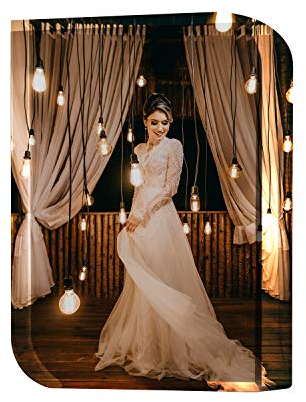 Glasfoto Personalisiert Bilderrahmen 3D Glas Fotorahmen Individuell Kristallglas Rahmen Kristall Fotogeschenk Hochzeit Valentinstag Foto Gedruckt Bilder Graviert DIY Glasrahmen Hause Büro Deko