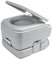 Hi-Gear Portable Flush Toilet with 13L Fresh Water & 10L Waste Tank, Lightweight, Durable, Hygienic, Easy to Clean, Ideal for in an Emergency, Camping, Festivals, Fishing Trips and Boating, Cream