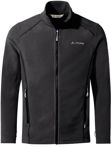 VAUDE Fleecejacke Herren Rosemoor, funktionale Fleece-Übergangsjacke aus 100% recyceltem Polyester, warme Zwischenjacke für Wandern & Freizeit