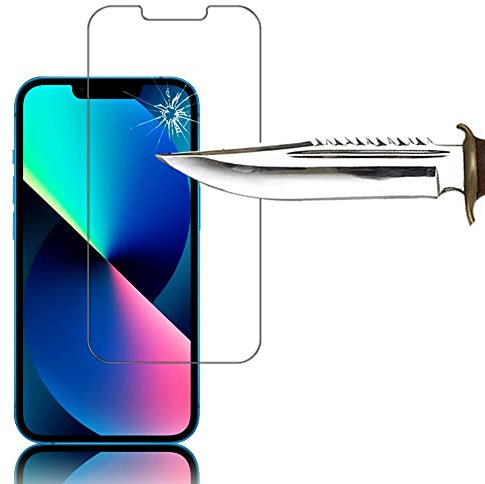 annaPrime® Lot 2 Films Vitre Verre Trempé de Protection d'écran pour Apple iPhone 13 6.1 - Transparent