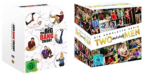 The Big Bang Theory S1-12 Boxset DVD (exklusiv bei Amazon.de) & Two and a Half Men Komplettbox [40 DVDs] (exklusiv bei Amazon.de)