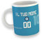 Napoli Forza Azzurri Tazza Mug in Ceramica Personalizza con Nome E Numero Colazione Idea Regalo Squadra del Cuore Tifosi Napoletani Festa del Papà Nonno Natale Compleanno 1926 Calcio Pallone Scudetto