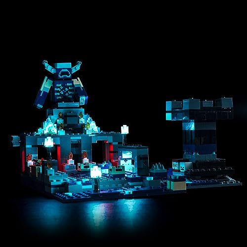 Licht Set Kompatibel mit Lego Duell in der Finsternis (Kein Lego-Modell), Led Beleuchtungs Set für Minecraft für Minecraft 21246 The Deep Dark Battle