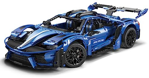 Technik Auto für Le Mansory Forde GT, 1:8 Groß Automodell Bausatz, 3624 Teile Klemmbausteine Auto MOC Set, Kompatibel mit Forde Technik