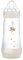 MAM Easy Start Anti-Colic Babyflasche (320 ml), Milchflasche für die Kombination mit dem Stillen, Baby Trinkflasche mit Bodenventil gegen Koliken & Sauger Größe 2, 4+ Monate, Tiger, beige